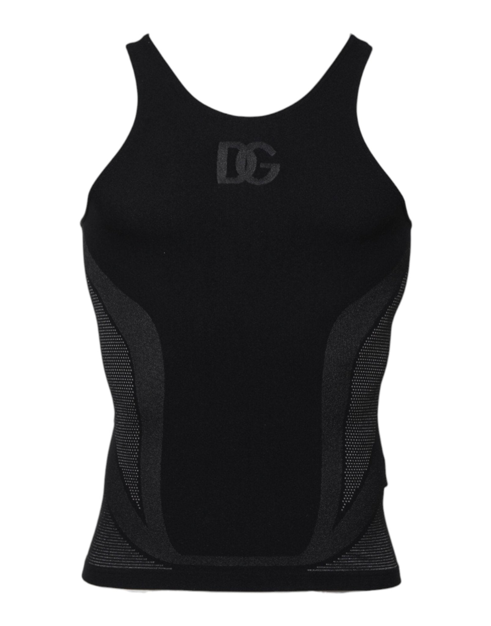 Dolce & Gabbana Black Nylon Sleeveless Underwear Tank T-shirt – IT4 | L par Dolce & Gabbana | Disponible sur Sandy Store ByNet