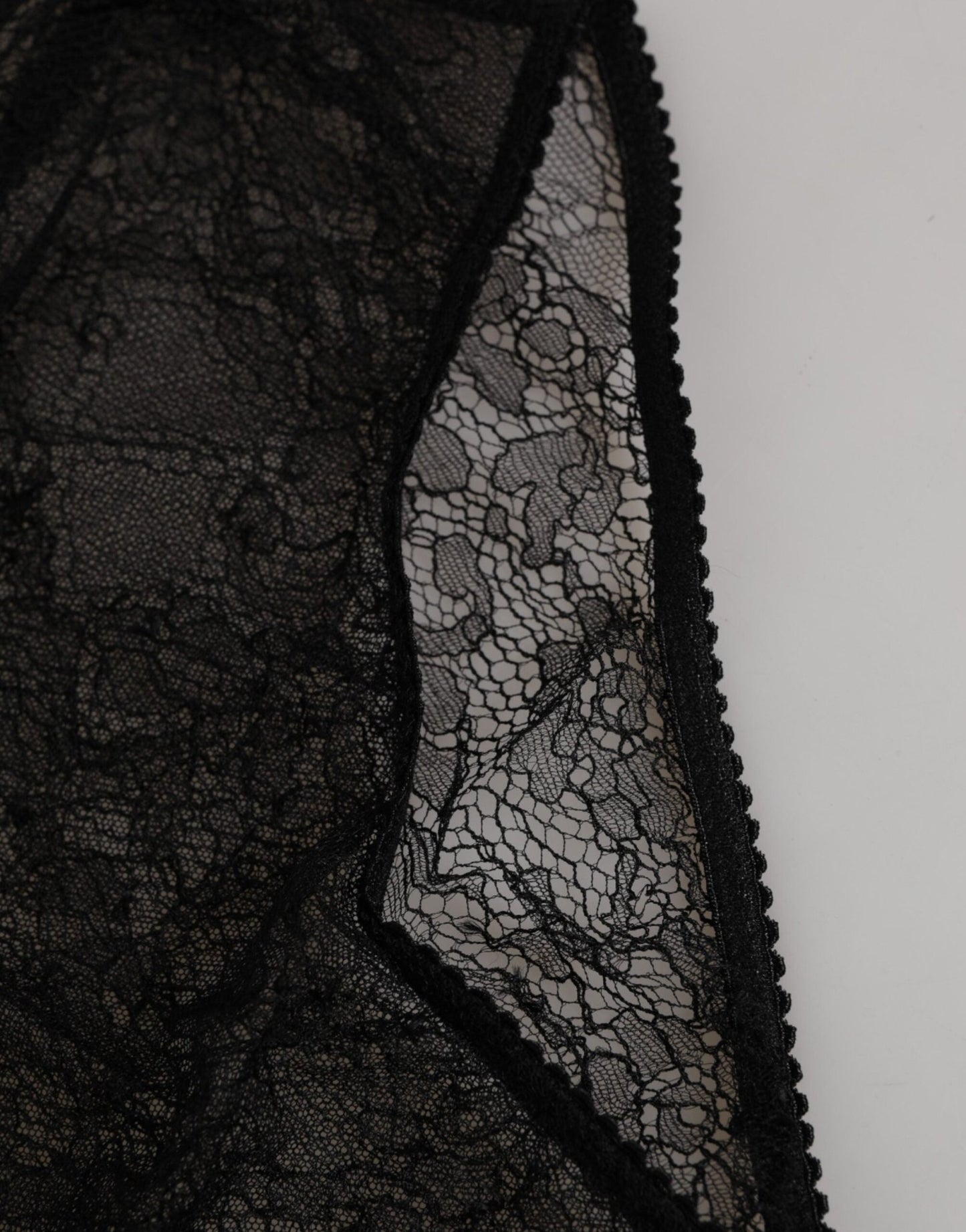 Dolce & Gabbana Black Nylon Stretch High Waist Panty Underwear – IT2 | S par Dolce & Gabbana | Disponible sur Sandy Store ByNet