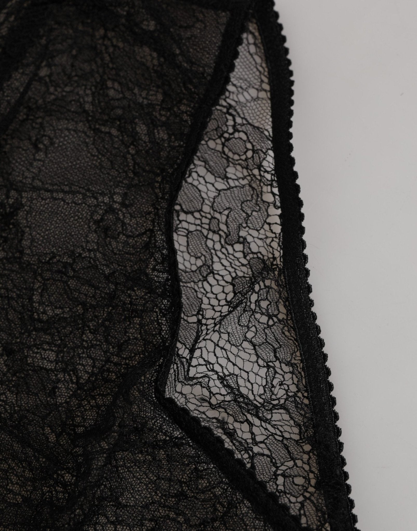 Dolce & Gabbana Black Nylon Stretch High Waist Panty Underwear – IT2 | S par Dolce & Gabbana | Disponible sur Sandy Store ByNet