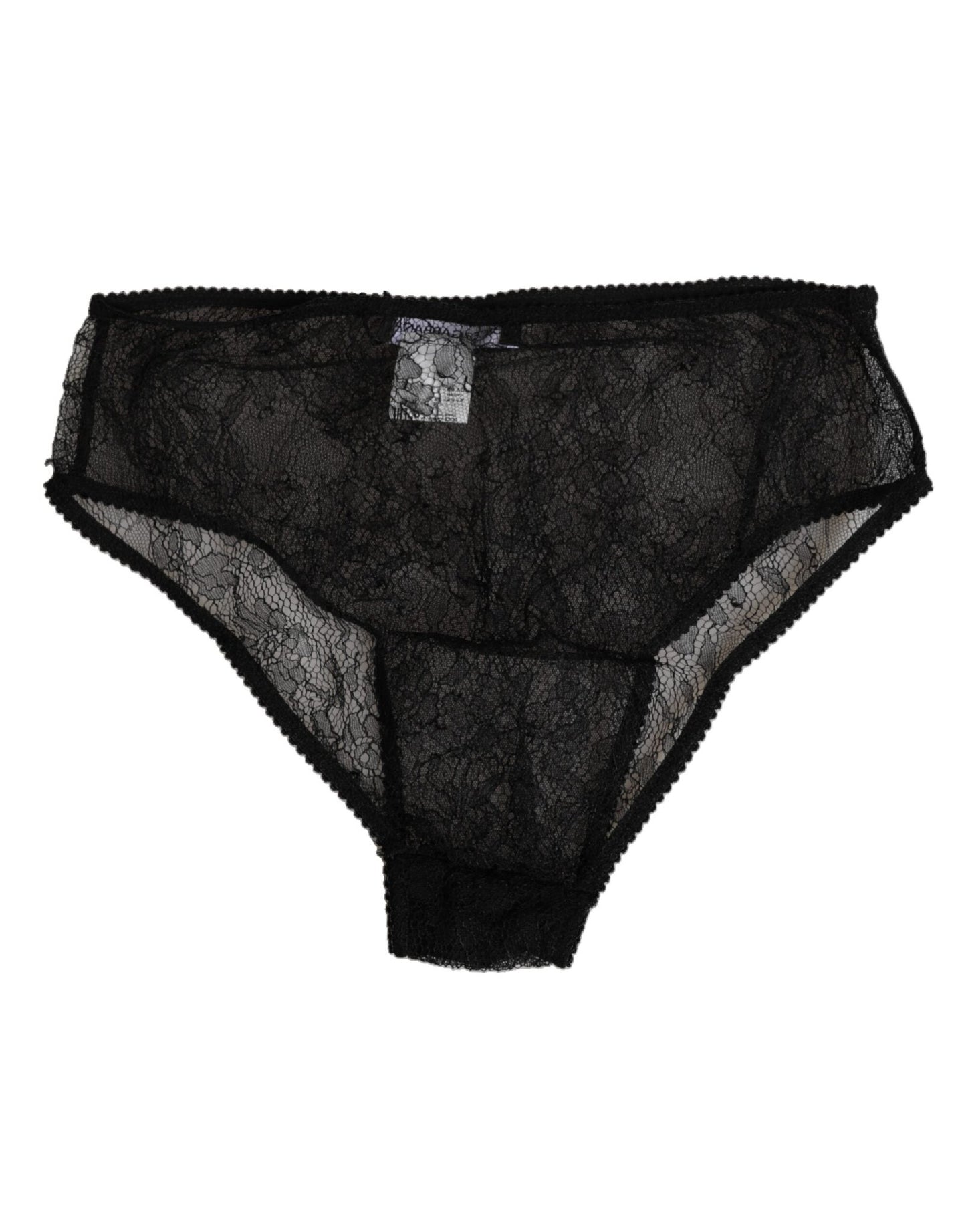 Dolce & Gabbana Black Nylon Stretch High Waist Panty Underwear – IT2 | S par Dolce & Gabbana | Disponible sur Sandy Store ByNet