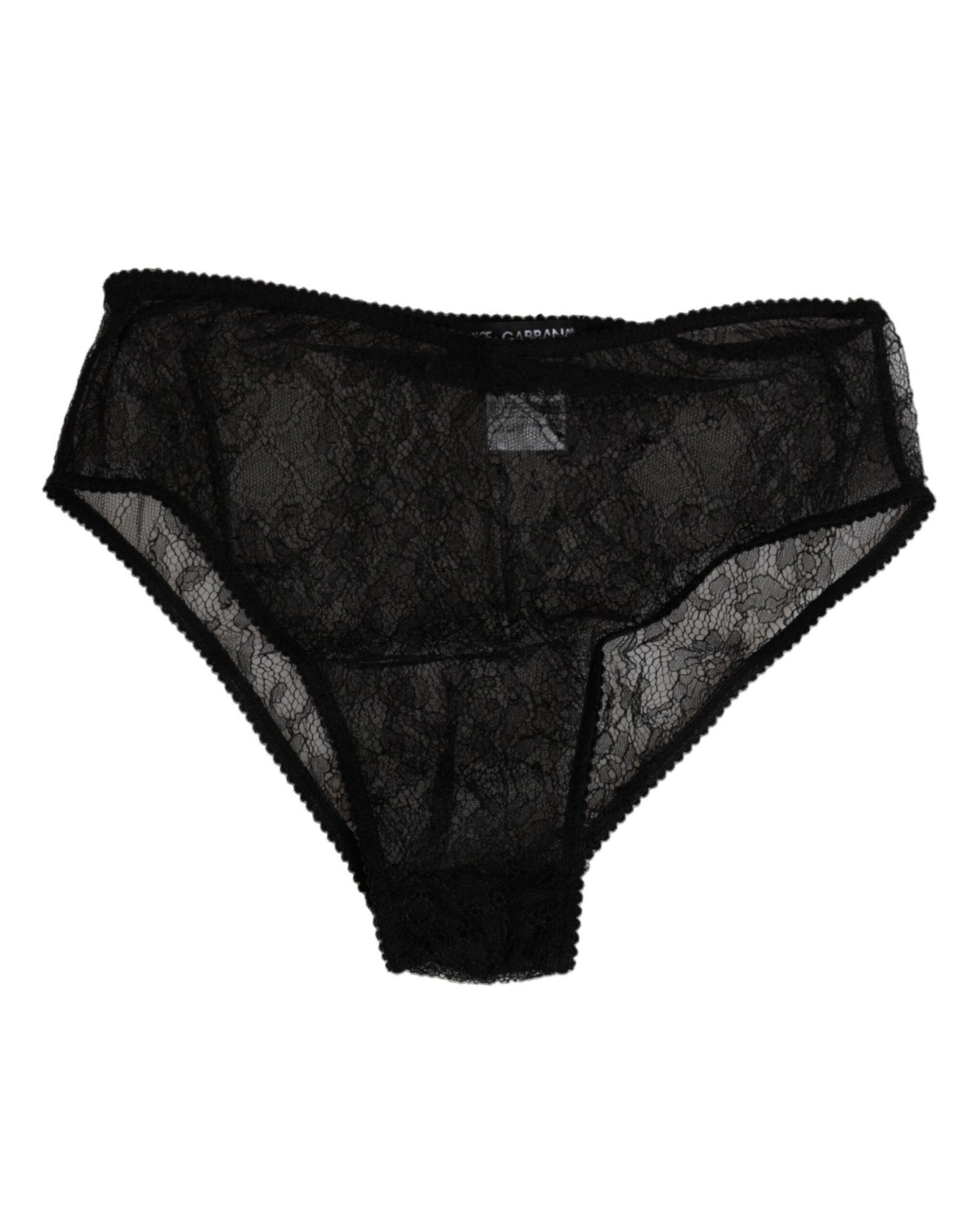 Dolce & Gabbana Black Nylon Stretch High Waist Panty Underwear – IT2 | S par Dolce & Gabbana | Disponible sur Sandy Store ByNet
