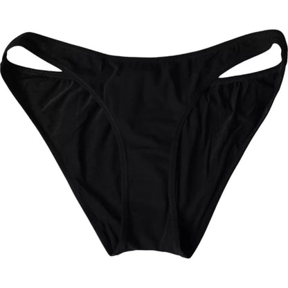 Dolce & Gabbana Black Nylon Swimwear Beachwear Bottom Bikini – IT3 | M par Dolce & Gabbana | Disponible sur Sandy Store ByNet