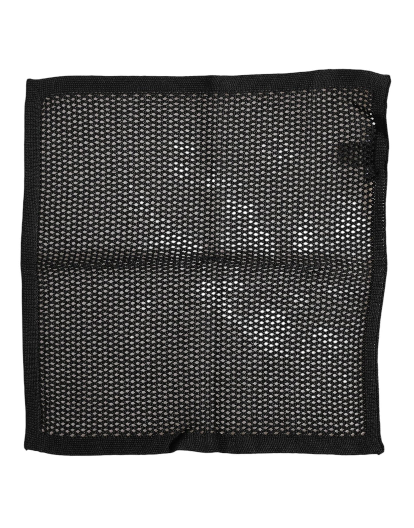 Dolce & Gabbana Black Patterned Cotton Square Foulard Scarf – par Dolce & Gabbana | Disponible sur Sandy Store ByNet