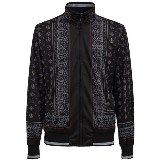 Dolce & Gabbana Black Polyester Sweater - Sandy Store ByNet