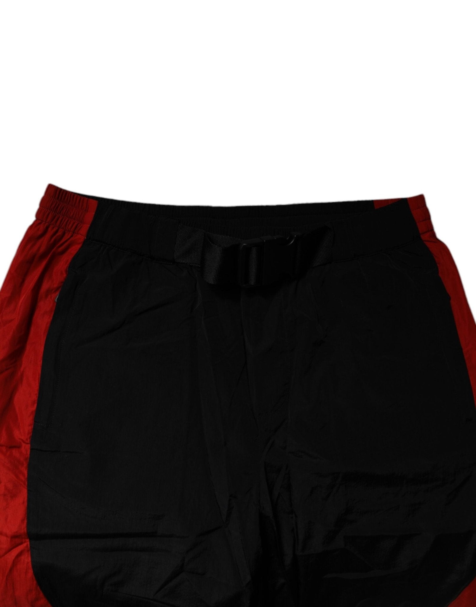 Dolce & Gabbana Black Red Leopard Jogger Sweatpants Pants - Sandy Store ByNet