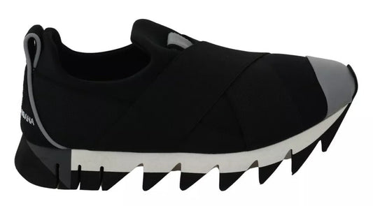 Dolce & Gabbana Black Shark Neoprene Stretch Sneakers Shoes – EU36/US5.5 par Dolce & Gabbana | Disponible sur Sandy Store ByNet