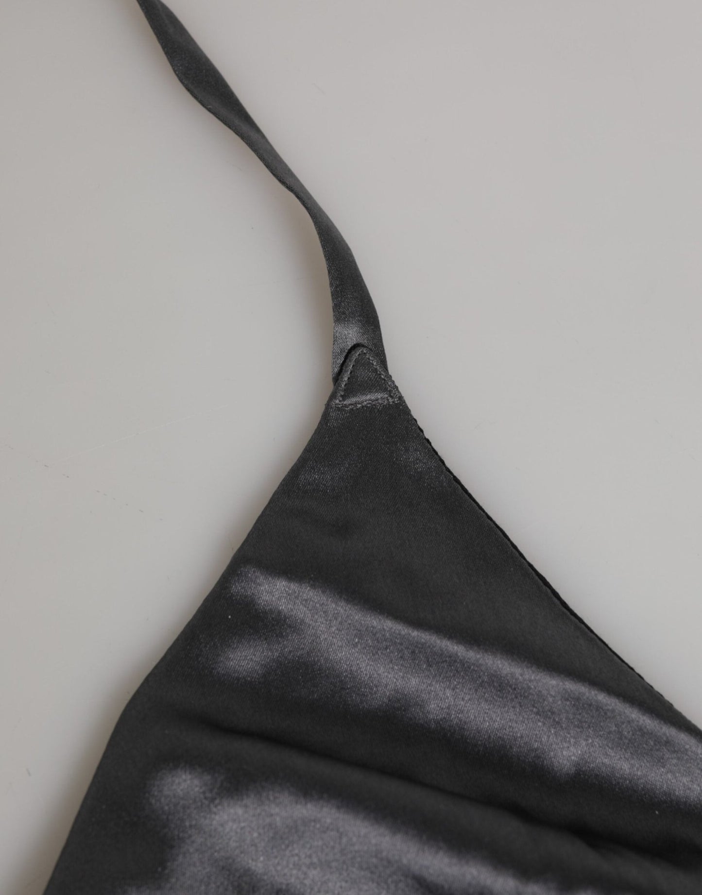 Dolce & Gabbana Black Silk Satin Triangle Soft Cup Underwear – IT2 | S par Dolce & Gabbana | Disponible sur Sandy Store ByNet