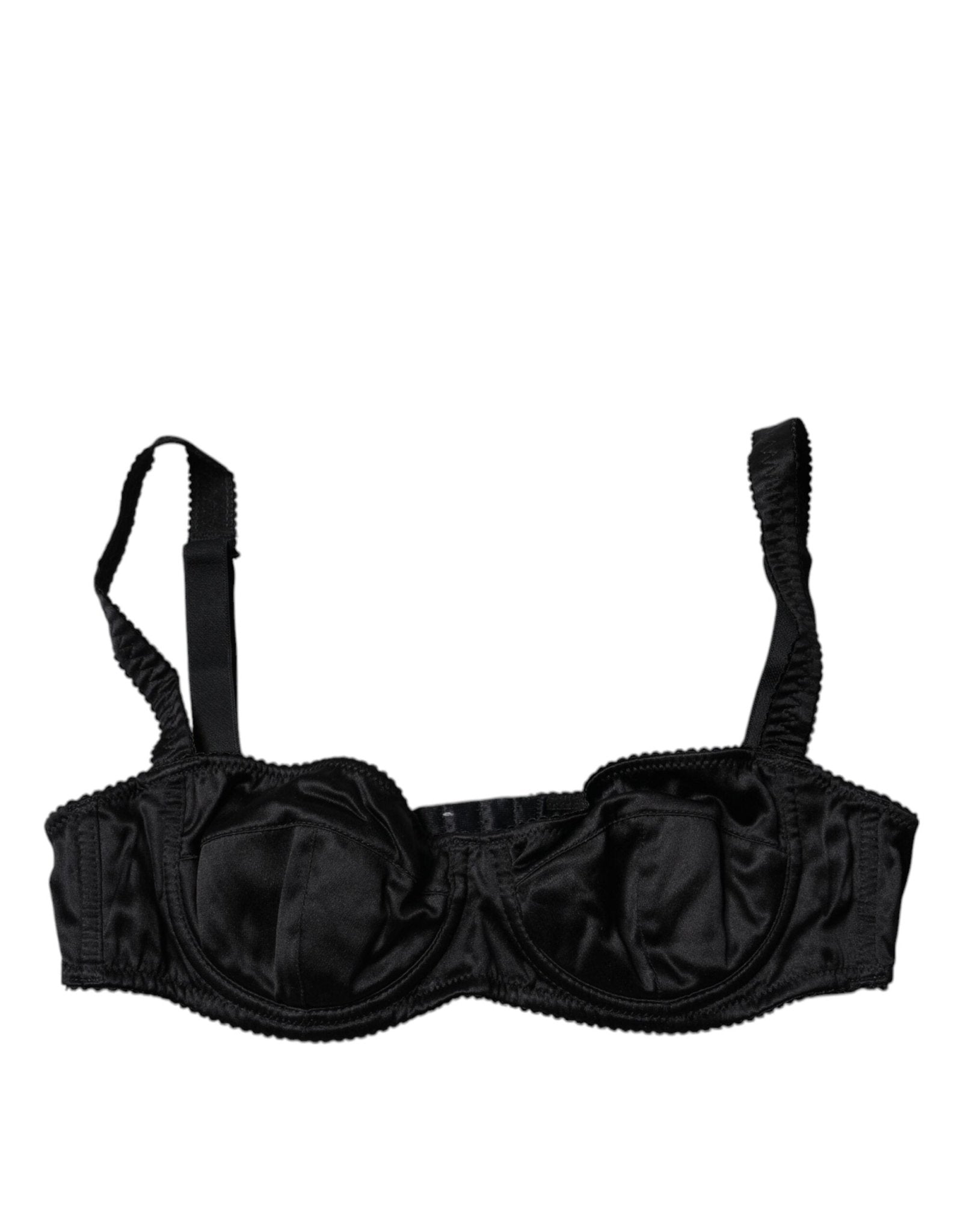 Dolce & Gabbana Black Silk Stretch Balconette Brassiere Underwear – IT2 | S par Dolce & Gabbana | Disponible sur Sandy Store ByNet