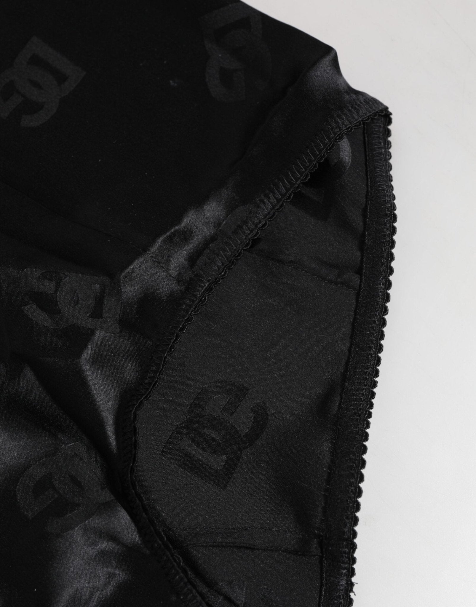 Dolce & Gabbana Black Silk Stretch High Waist Girdle Underwear – IT2 | S par Dolce & Gabbana | Disponible sur Sandy Store ByNet