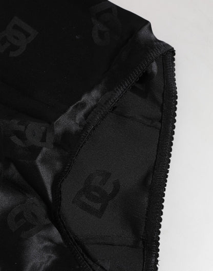 Dolce & Gabbana Black Silk Stretch High Waist Girdle Underwear – IT2 | S par Dolce & Gabbana | Disponible sur Sandy Store ByNet