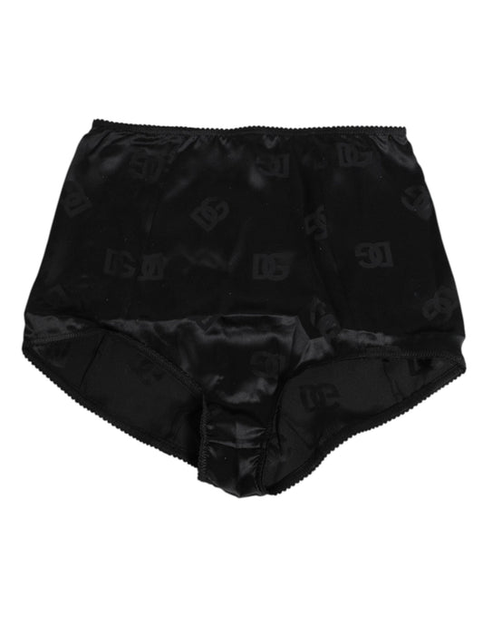 Dolce & Gabbana Black Silk Stretch High Waist Girdle Underwear – IT2 | S par Dolce & Gabbana | Disponible sur Sandy Store ByNet
