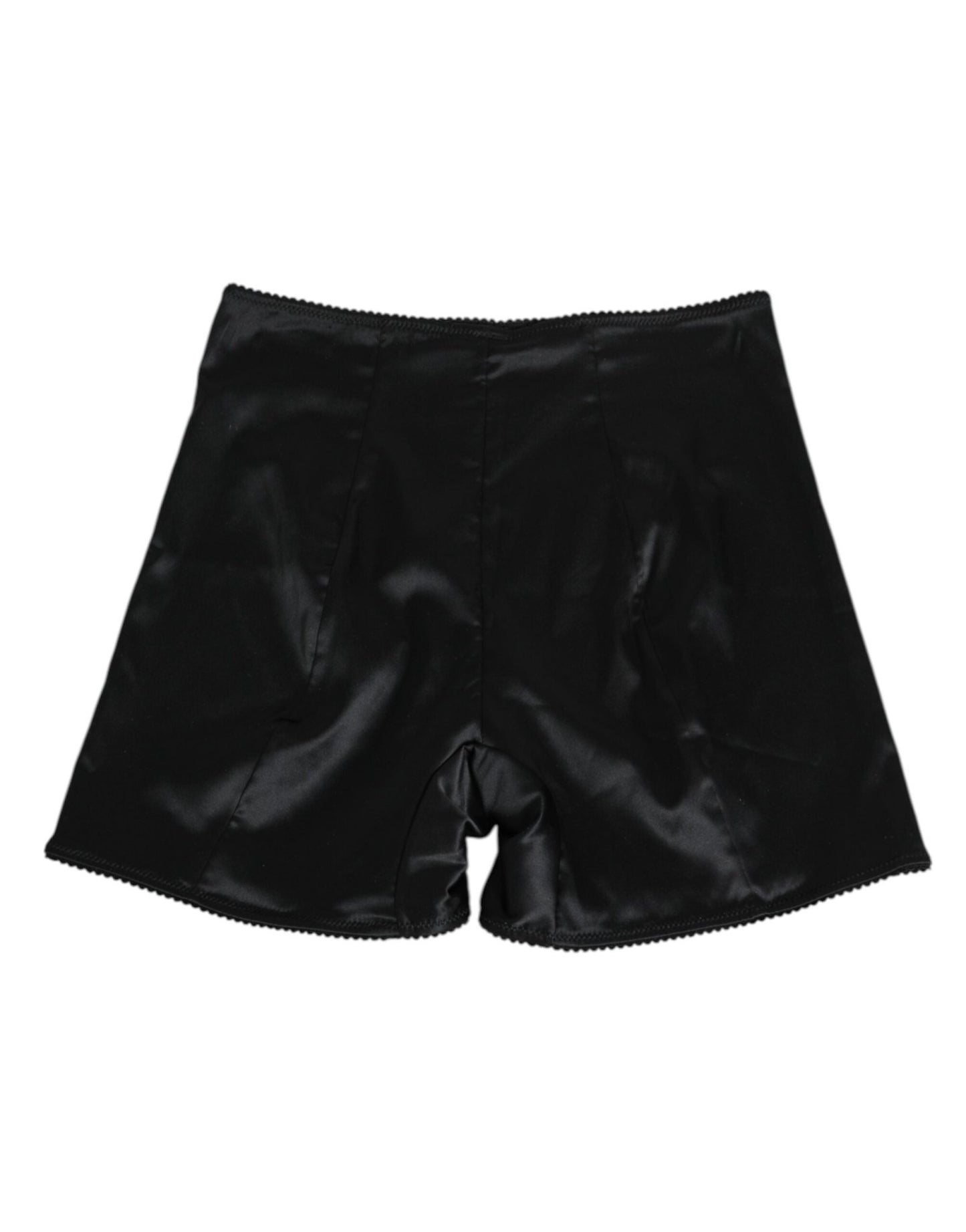Dolce & Gabbana Black Silk Stretch Slip Cycling Women Underwear – IT2 | S par Dolce & Gabbana | Disponible sur Sandy Store ByNet