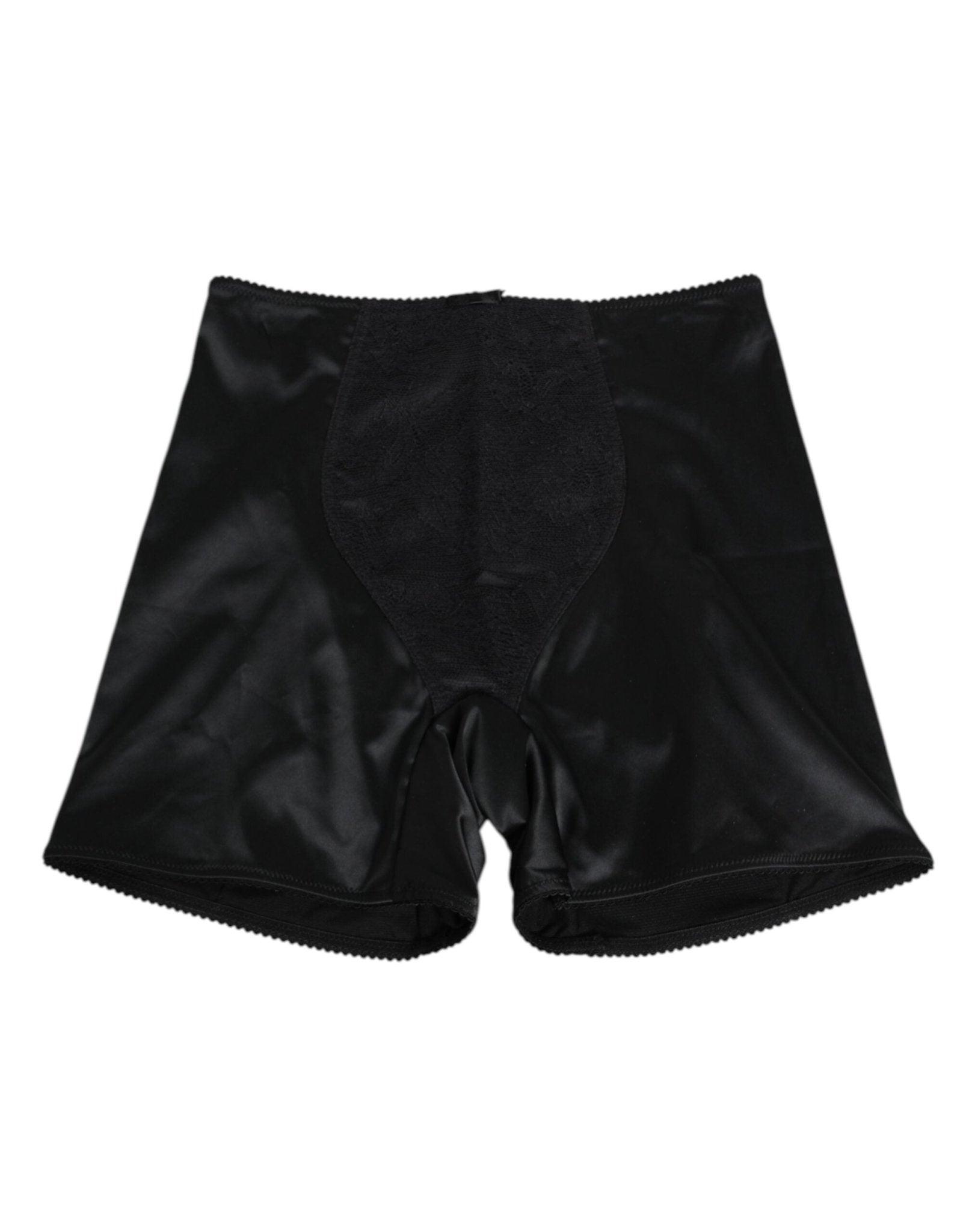 Dolce & Gabbana Black Silk Stretch Slip Cycling Women Underwear – IT2 | S par Dolce & Gabbana | Disponible sur Sandy Store ByNet