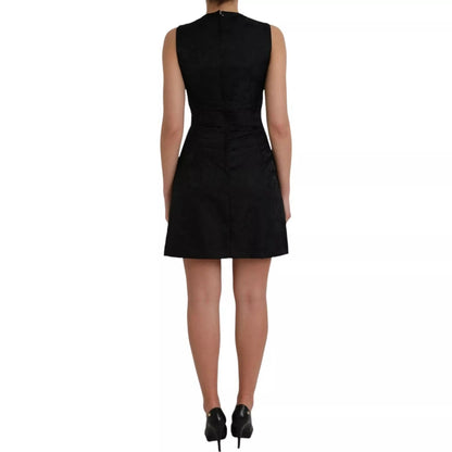 Dolce & Gabbana Black Sleeveless Bodycon A - line Mini Dress – IT40|S par Dolce & Gabbana | Disponible sur Sandy Store ByNet