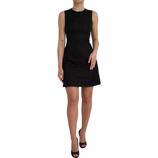 Dolce & Gabbana Black Sleeveless Bodycon A - line Mini Dress – IT40|S par Dolce & Gabbana | Disponible sur Sandy Store ByNet