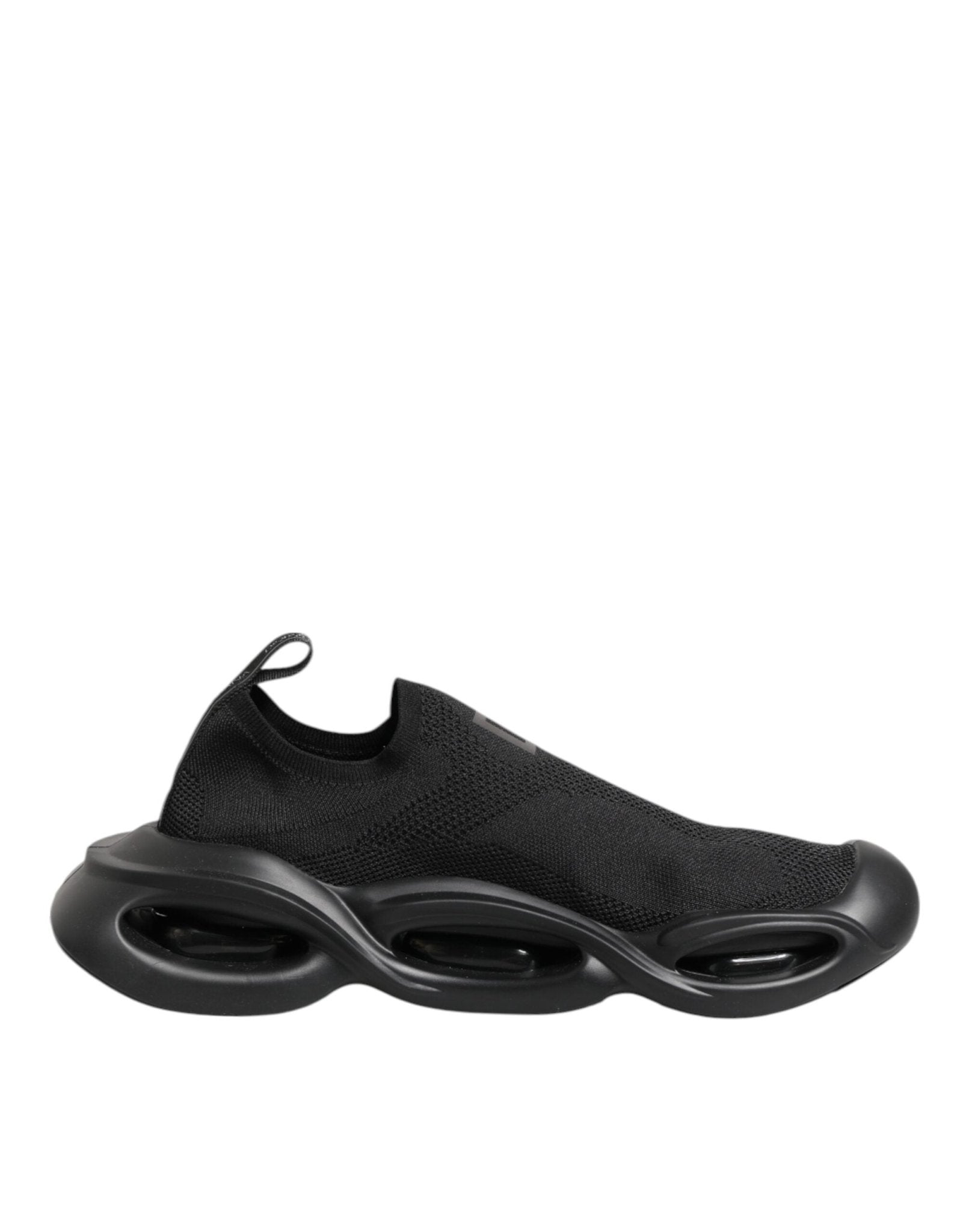 Dolce & Gabbana Black Slip On Wave Low Top Men Sneaker Shoes – EU43/US10 par Dolce & Gabbana | Disponible sur Sandy Store ByNet