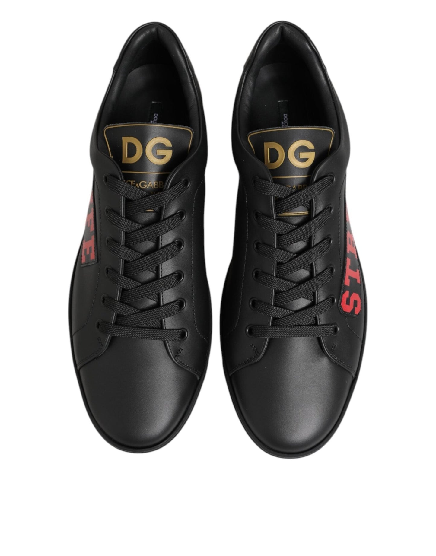 Dolce & Gabbana Black Street Life Low Top Men Sneakers Shoes – EU39.5/US6.5 par Dolce & Gabbana | Disponible sur Sandy Store ByNet