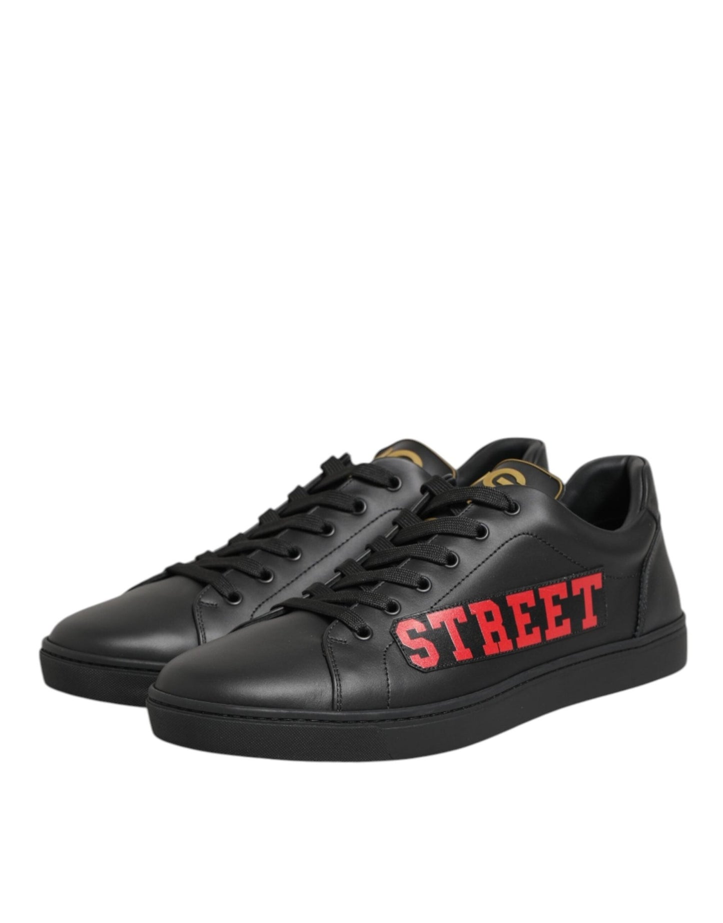Dolce & Gabbana Black Street Life Low Top Men Sneakers Shoes – EU39.5/US6.5 par Dolce & Gabbana | Disponible sur Sandy Store ByNet