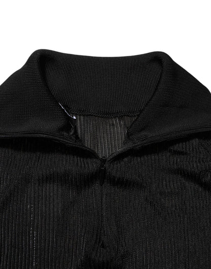 Dolce & Gabbana Black Viscose Turtle Neck Pullover Sweater – IT48 | M par Dolce & Gabbana | Disponible sur Sandy Store ByNet