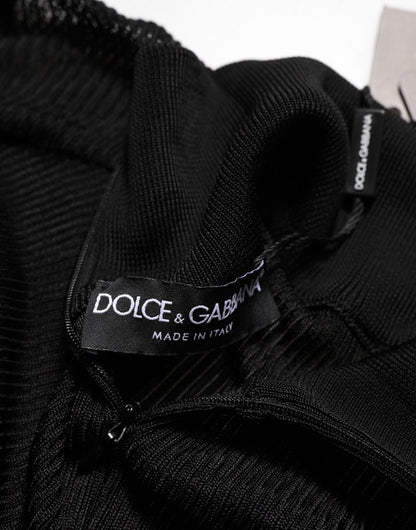 Dolce & Gabbana Black Viscose Turtle Neck Pullover Sweater – IT48 | M par Dolce & Gabbana | Disponible sur Sandy Store ByNet
