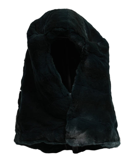 Dolce & Gabbana Black Weasel Fur Womens Beanie Hat – par Dolce & Gabbana | Disponible sur Sandy Store ByNet