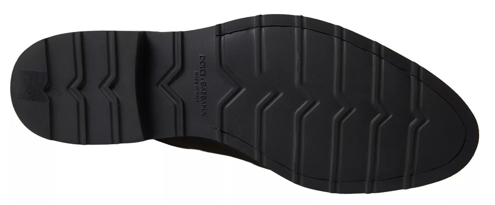 Dolce & Gabbana Black White Leather Formal Dress Shoes - Sandy Store ByNet