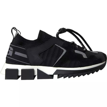 Dolce & Gabbana Black White Logo Sorrento Mens Sneakers Shoes – EU41/US8 par Dolce & Gabbana | Disponible sur Sandy Store ByNet