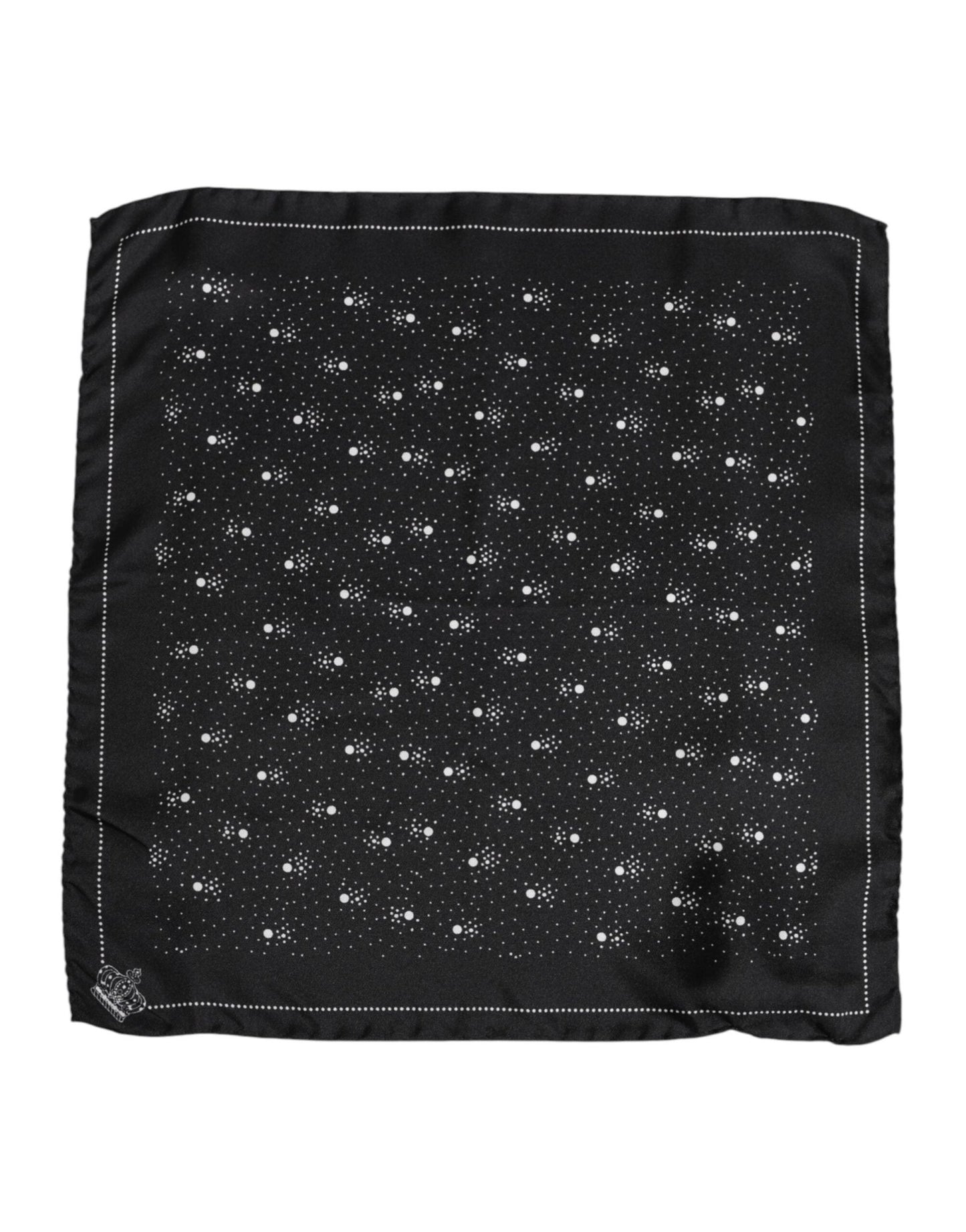 Dolce & Gabbana Black White Printed Square Men Foulard Scarf – par Dolce & Gabbana | Disponible sur Sandy Store ByNet