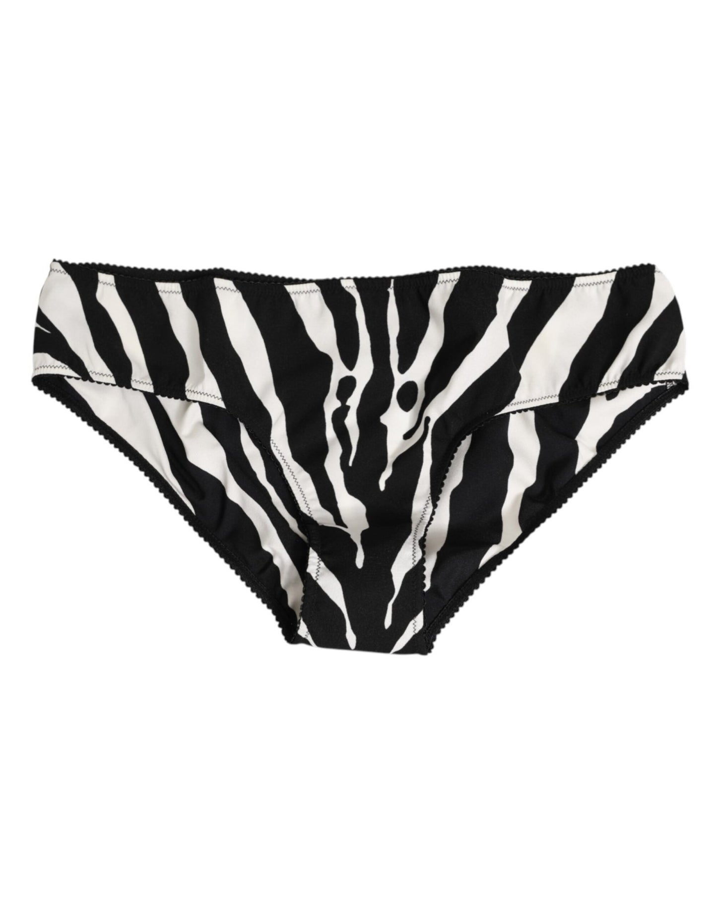 Dolce & Gabbana Black White Zebra Print Slip Briefs Underwear – IT1 | XS par Dolce & Gabbana | Disponible sur Sandy Store ByNet
