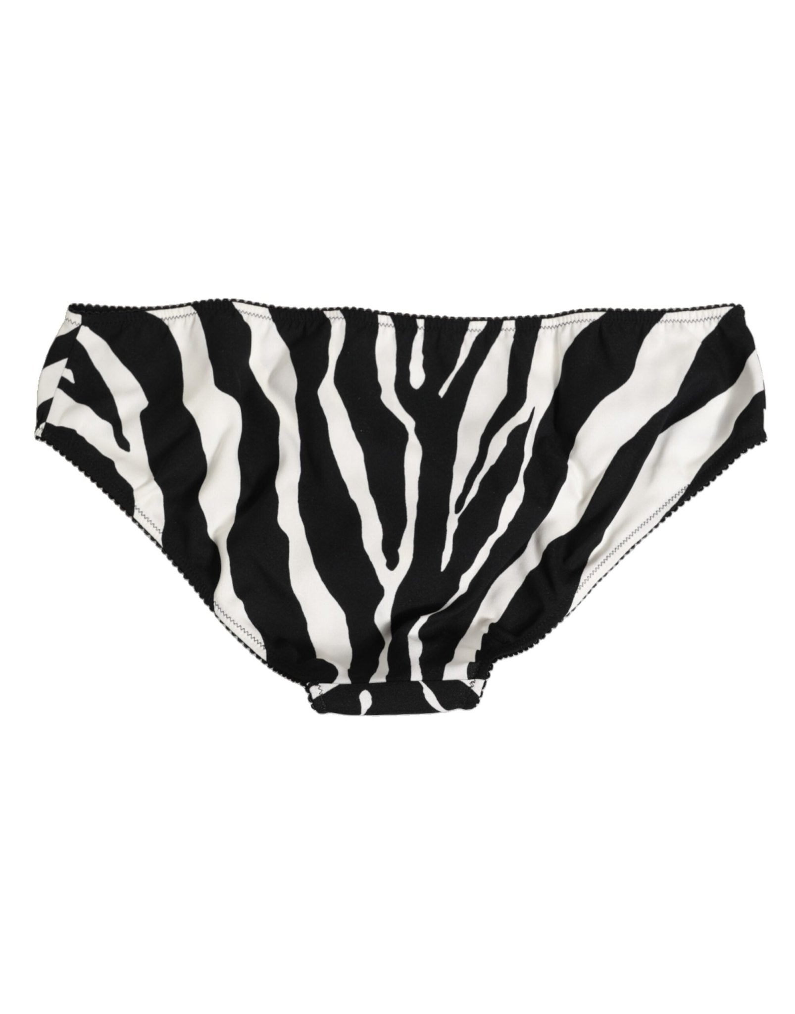Dolce & Gabbana Black White Zebra Print Slip Briefs Underwear – IT1 | XS par Dolce & Gabbana | Disponible sur Sandy Store ByNet