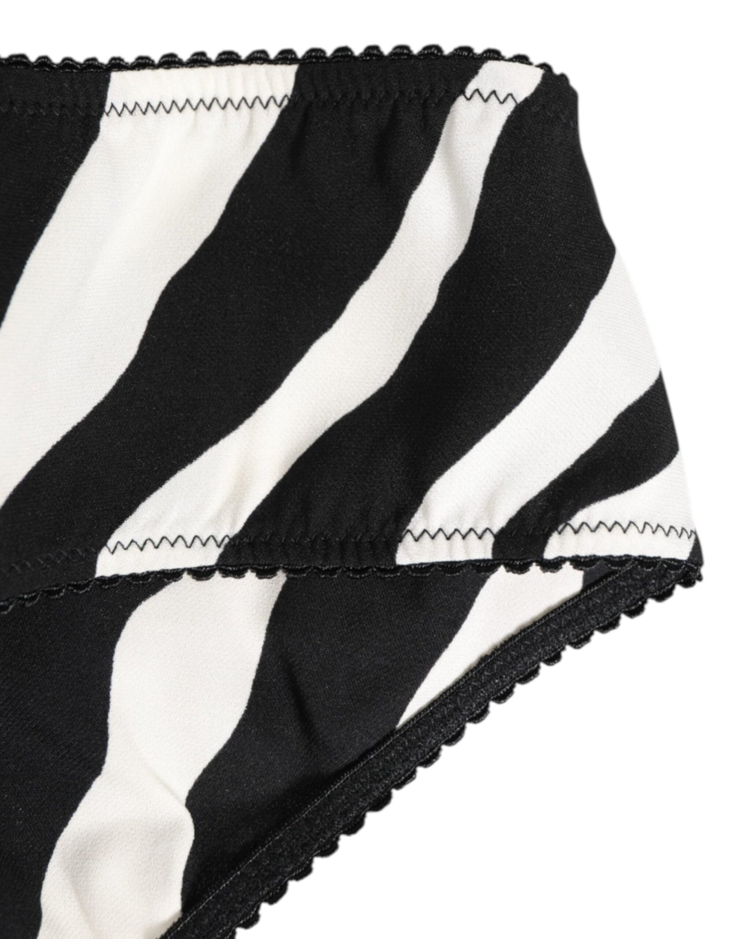 Dolce & Gabbana Black White Zebra Print Slip Briefs Underwear – IT2 | S par Dolce & Gabbana | Disponible sur Sandy Store ByNet