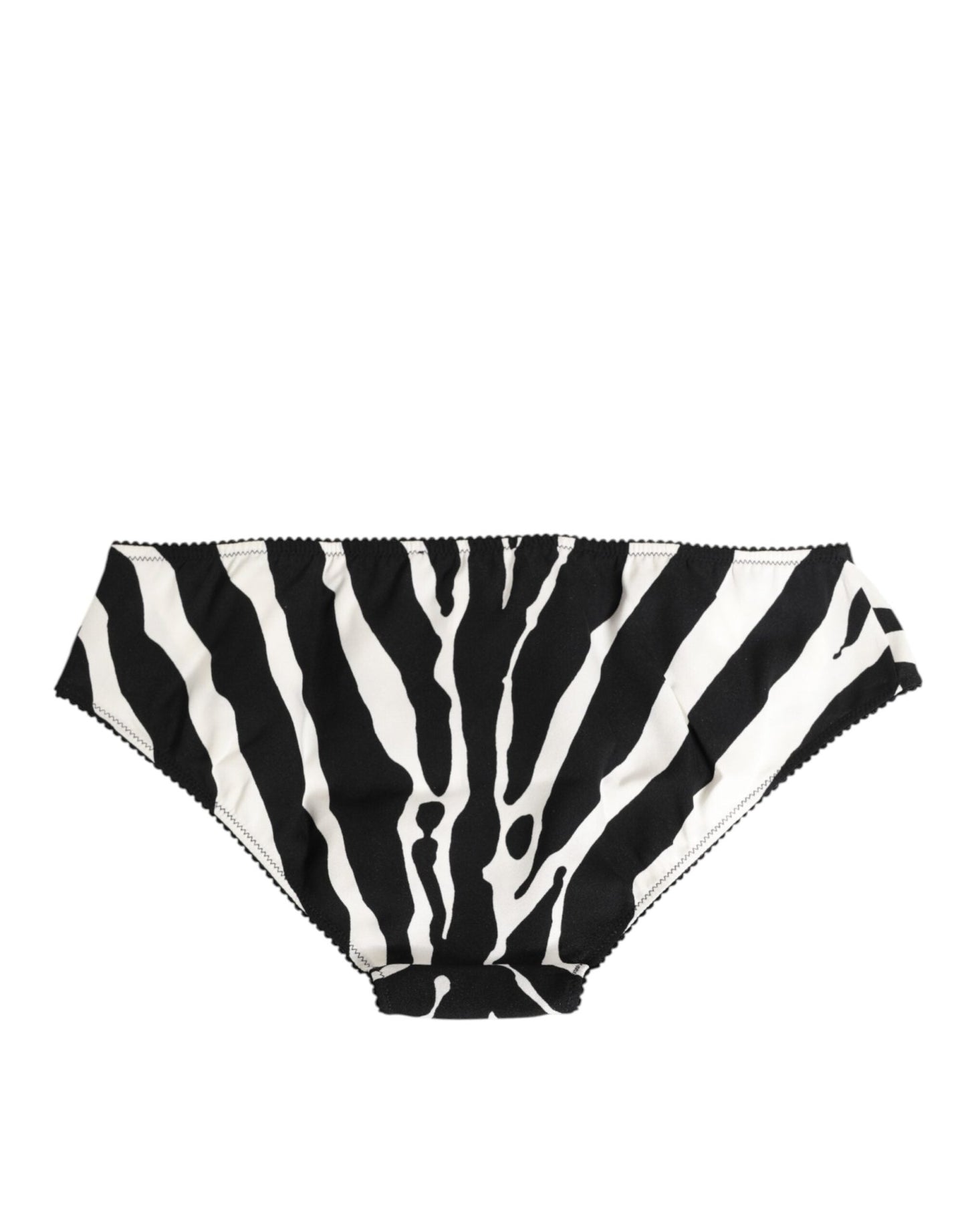 Dolce & Gabbana Black White Zebra Print Slip Briefs Underwear – IT2 | S par Dolce & Gabbana | Disponible sur Sandy Store ByNet