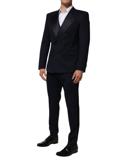 Dolce & Gabbana Black Wool 3 Piece Slim Fit Formal Men Suit – IT50 | L par Dolce & Gabbana | Disponible sur Sandy Store ByNet