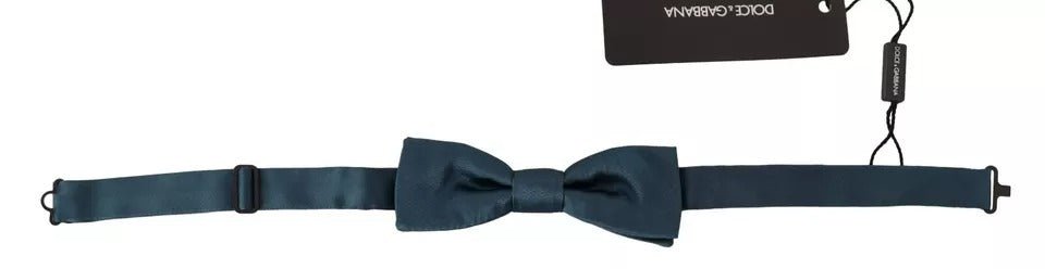 Dolce & Gabbana Blue 100% Silk Adjustable Neck Bow Tie Mens – par Dolce & Gabbana | Disponible sur Sandy Store ByNet