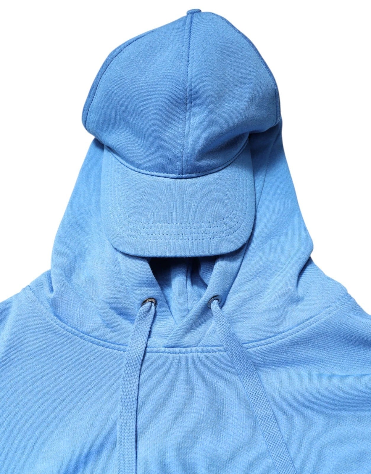 Dolce & Gabbana Blue Cotton Hooded Men Sportswear One Size Vest – One Size par Dolce & Gabbana | Disponible sur Sandy Store ByNet