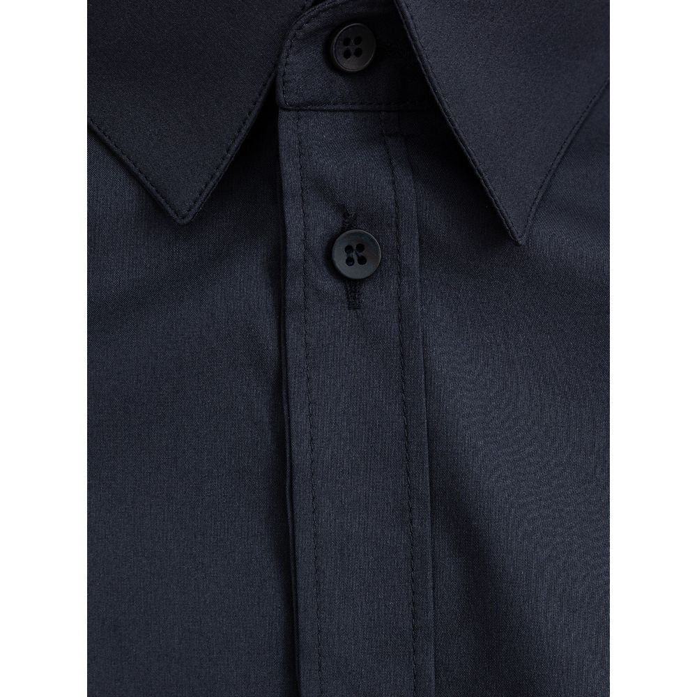 Dolce & Gabbana Blue Cotton Shirt - Sandy Store ByNet