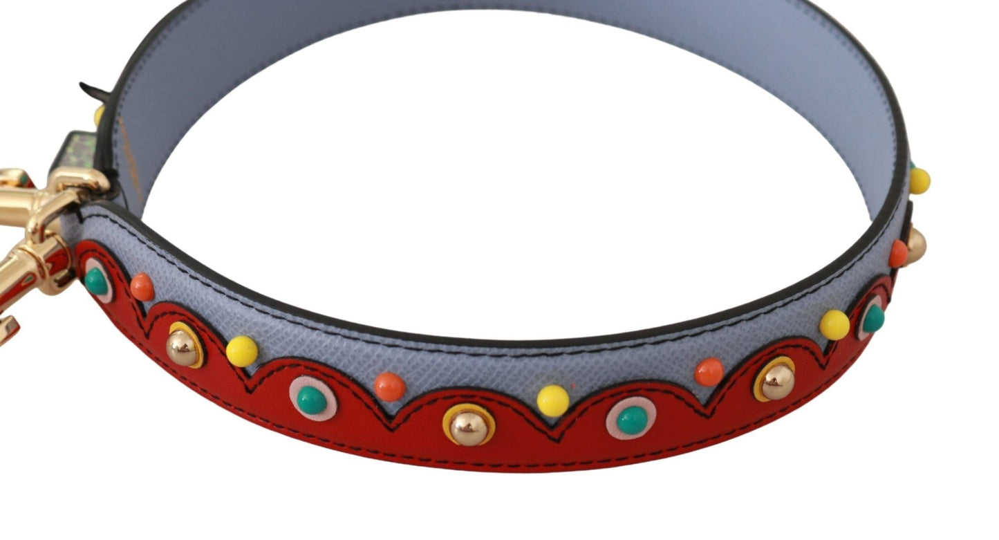 Dolce & Gabbana Blue Handbag Accessory Leather Shoulder Strap – par Dolce & Gabbana | Disponible sur Sandy Store ByNet