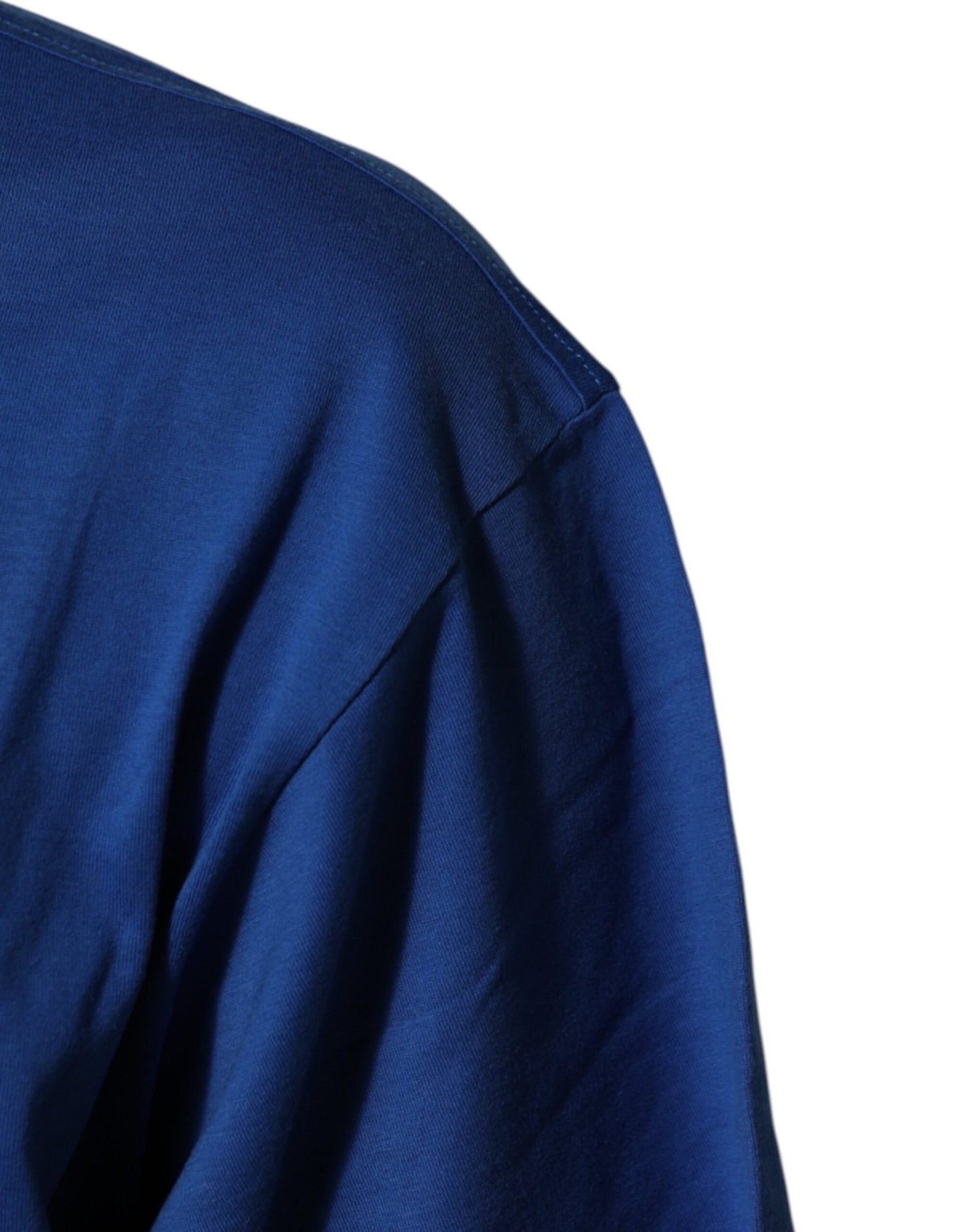 Dolce & Gabbana Blue Logo Print Cotton Crew Neck Men T-shirt – IT54 | XL par Dolce & Gabbana | Disponible sur Sandy Store ByNet