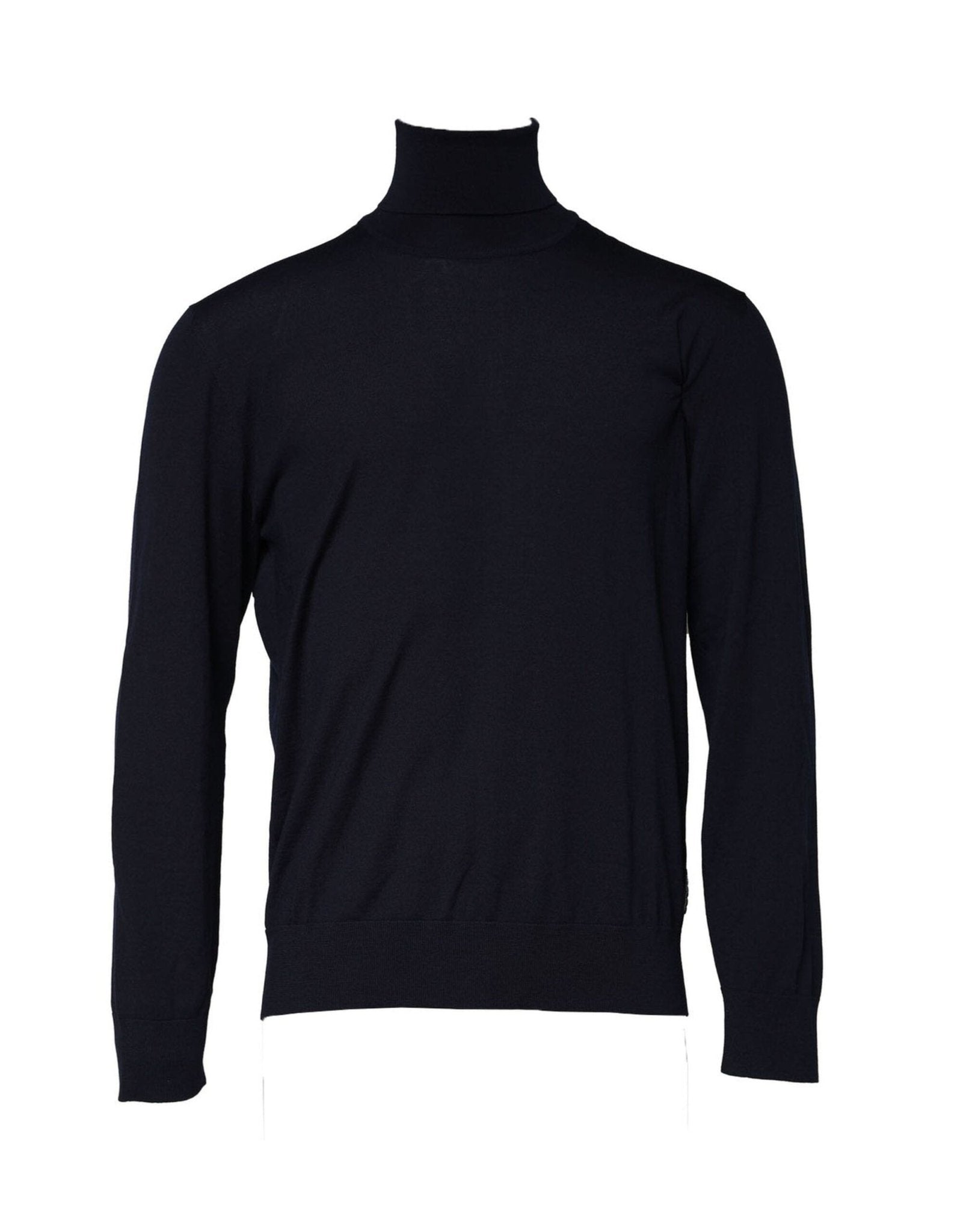 Dolce & Gabbana Blue Long Sleeve Turtleneck Pullover Sweater – IT56 | XXL par Dolce & Gabbana | Disponible sur Sandy Store ByNet