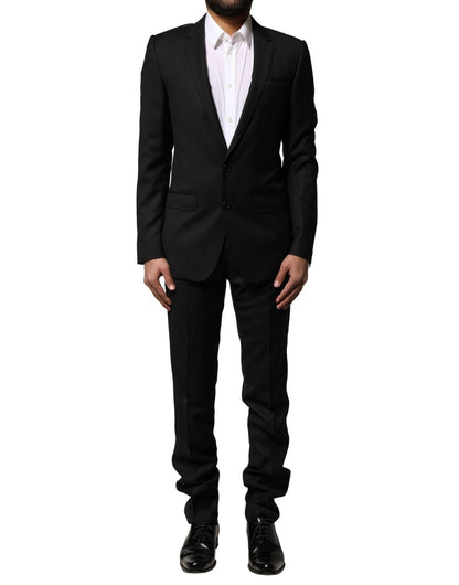 Dolce & Gabbana Blue MARTINI Wool Formal 2 Piece Suit – IT44 | XS par Dolce & Gabbana | Disponible sur Sandy Store ByNet