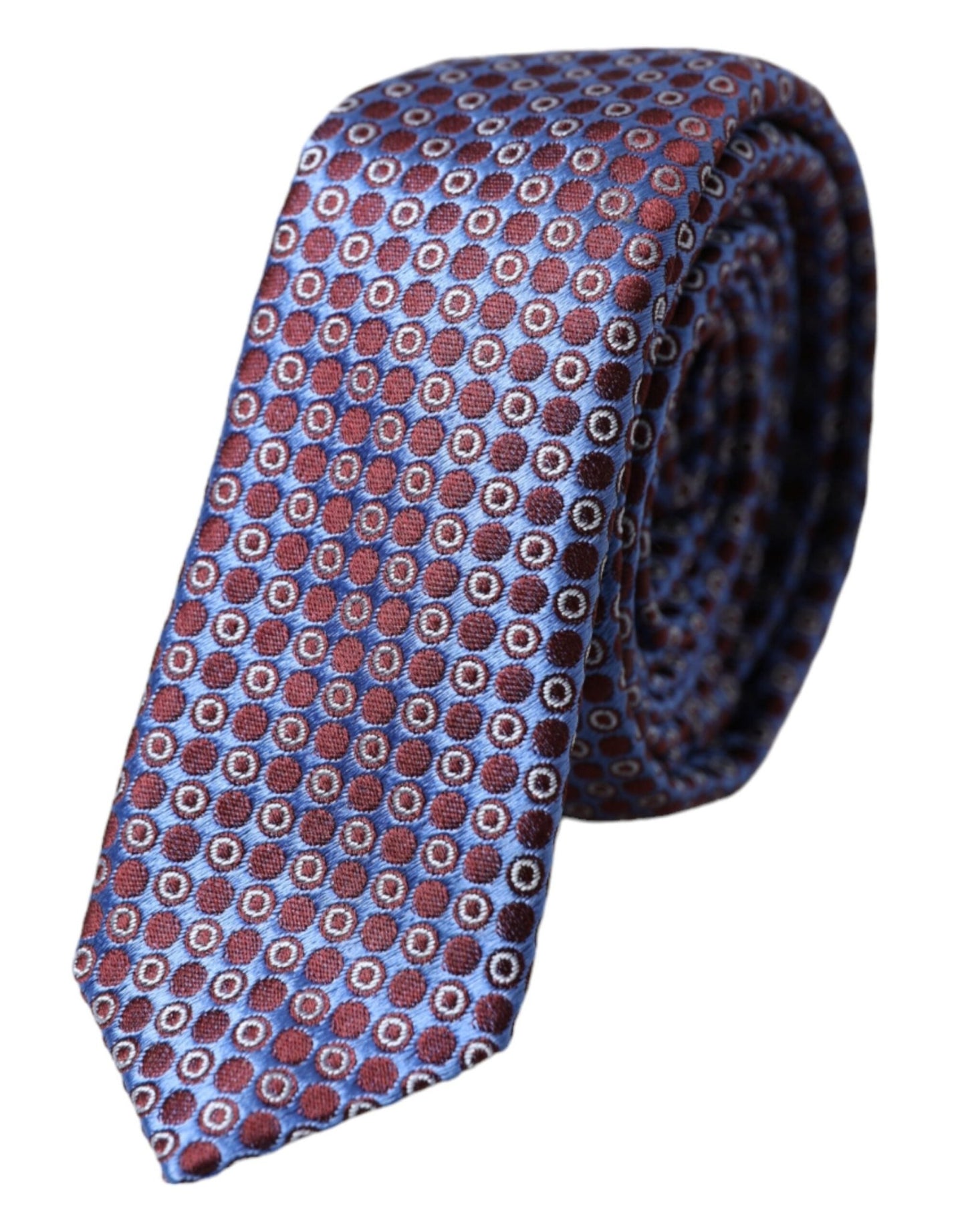 Dolce & Gabbana Blue Purple Patterned Silk Adjustable Men Tie – par Dolce & Gabbana | Disponible sur Sandy Store ByNet