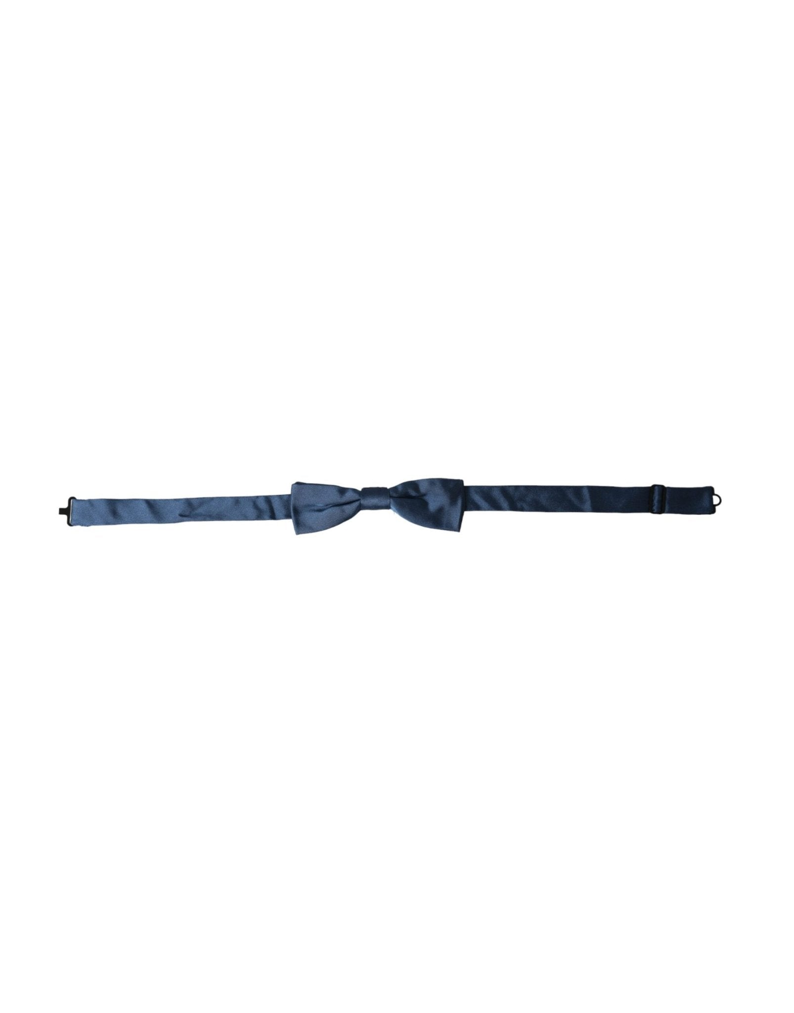 Dolce & Gabbana Blue Satin Silk Adjustable Neck Men Bow Tie – par Dolce & Gabbana | Disponible sur Sandy Store ByNet
