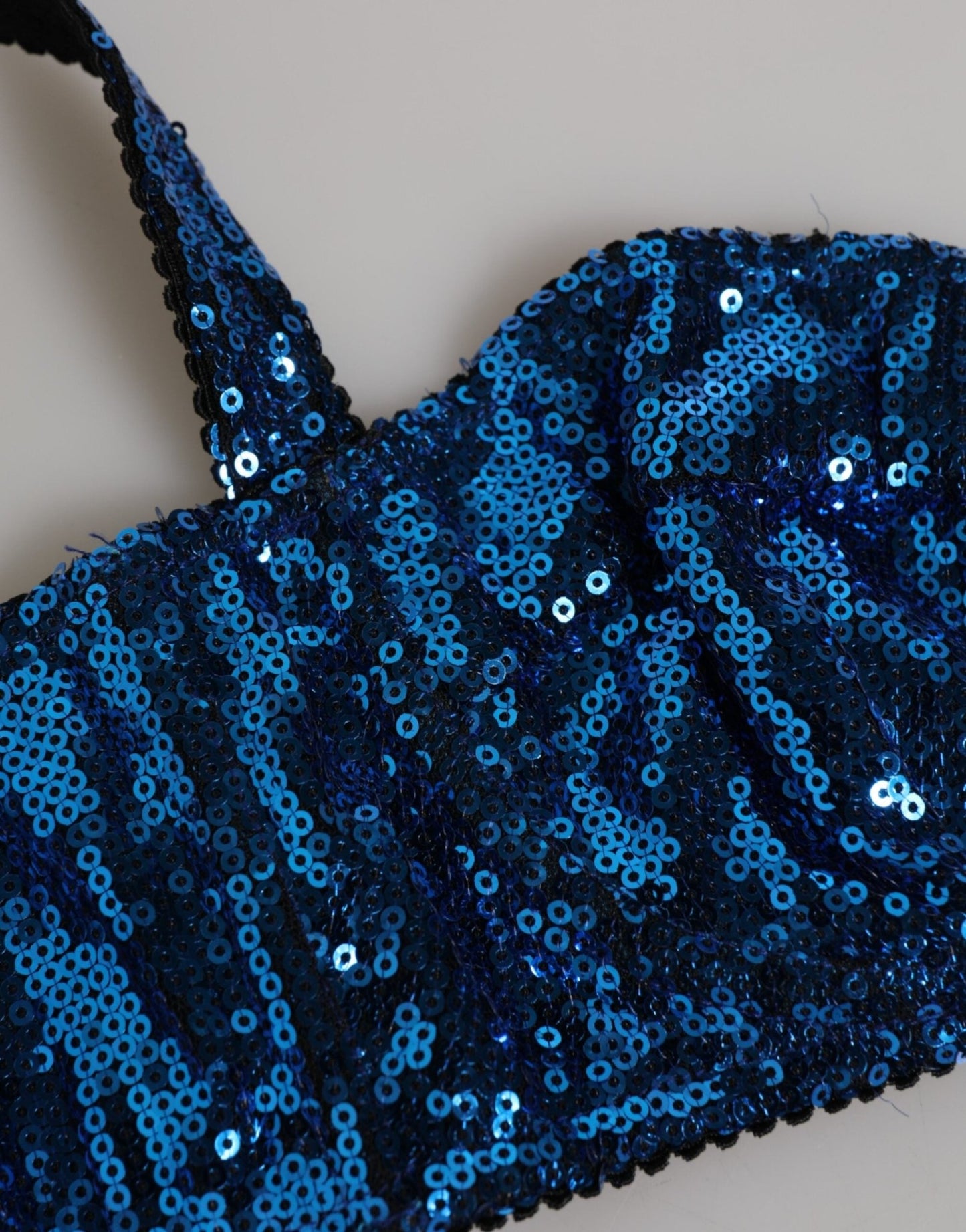 Dolce & Gabbana Blue Sequin Embellished Balconnet Bra Underwear – IT2 | S par Dolce & Gabbana | Disponible sur Sandy Store ByNet