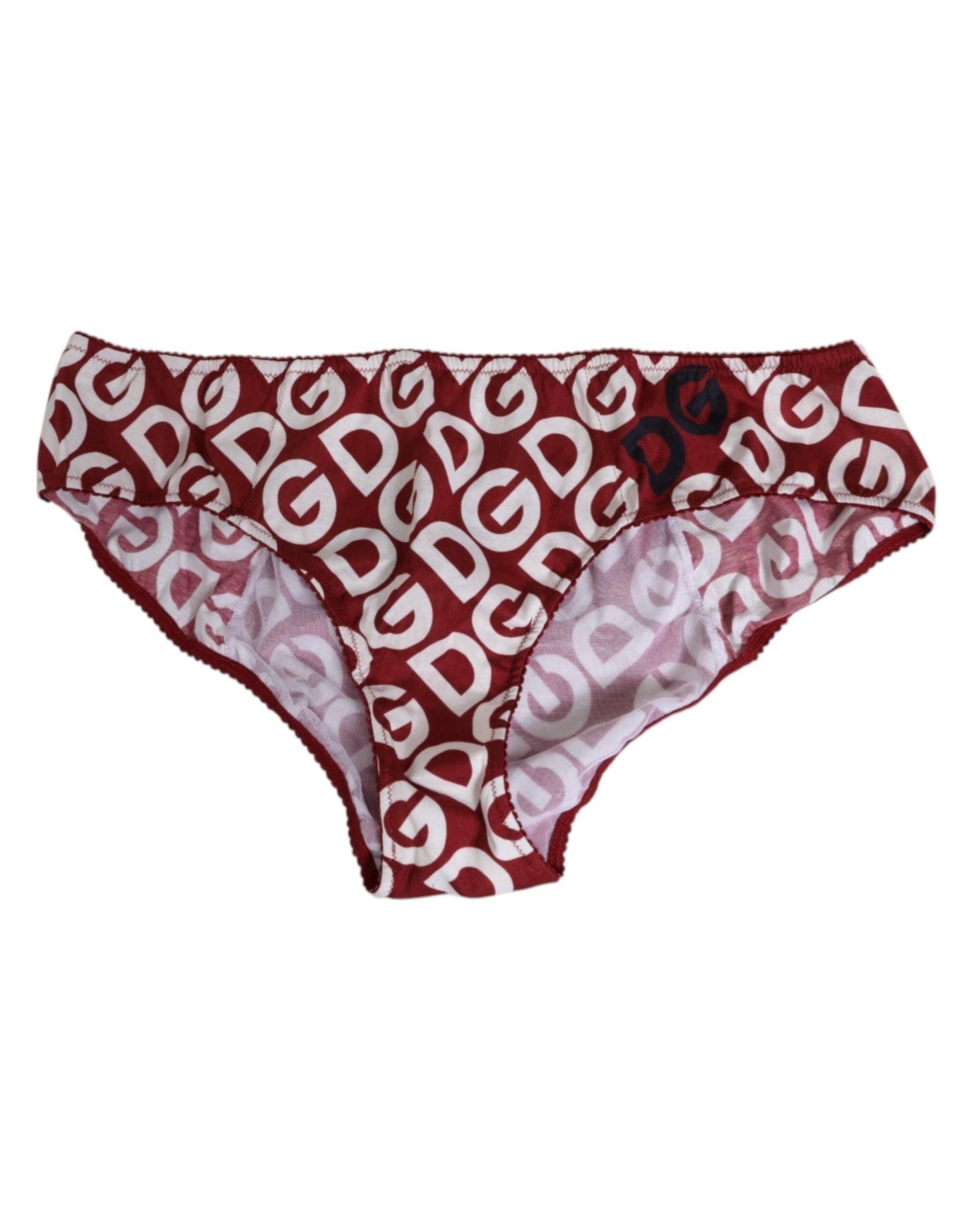 Dolce & Gabbana Bordeaux DG Logo Slip Bottom Brief Underwear – IT5 | XL par Dolce & Gabbana | Disponible sur Sandy Store ByNet