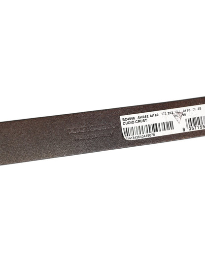 Dolce & Gabbana Brown Classic Gold Metal Logo Buckle Men Belt – 95 cm / 38 Inches par Dolce & Gabbana | Disponible sur Sandy Store ByNet