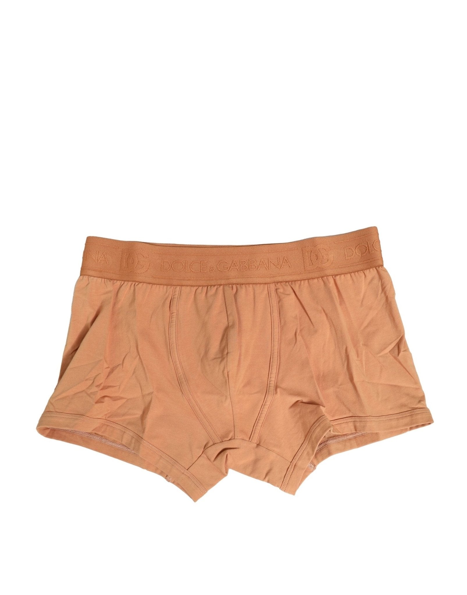 Dolce & Gabbana Brown Cotton Stretch Regular Boxer Underwear – IT4 | S par Dolce & Gabbana | Disponible sur Sandy Store ByNet
