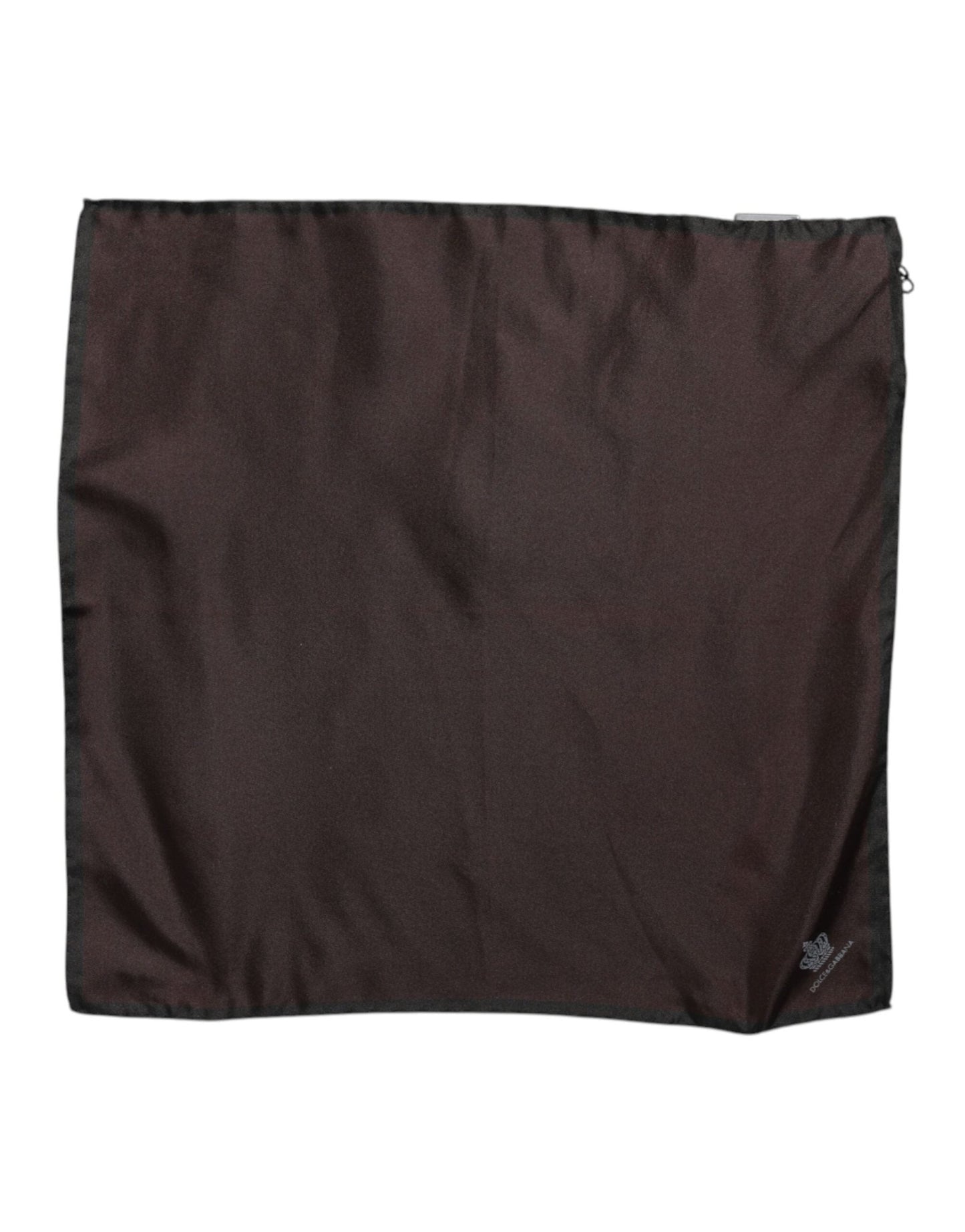 Dolce & Gabbana Brown DG Crown Silk Square Men Foulard Scarf – par Dolce & Gabbana | Disponible sur Sandy Store ByNet