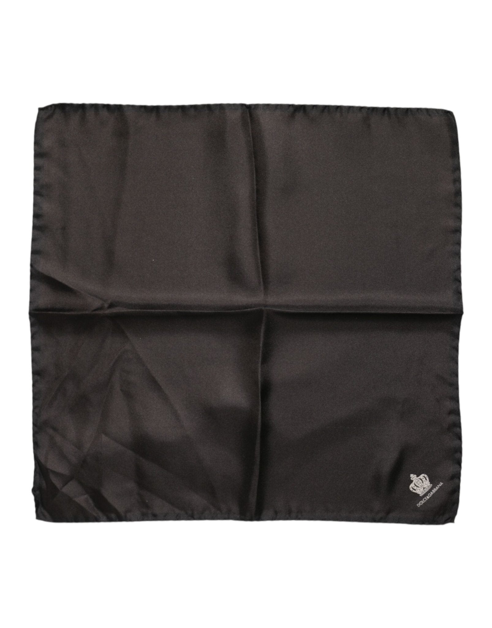 Dolce & Gabbana Brown DG Crown Silk Square Men Foulard Scarf – par Dolce & Gabbana | Disponible sur Sandy Store ByNet