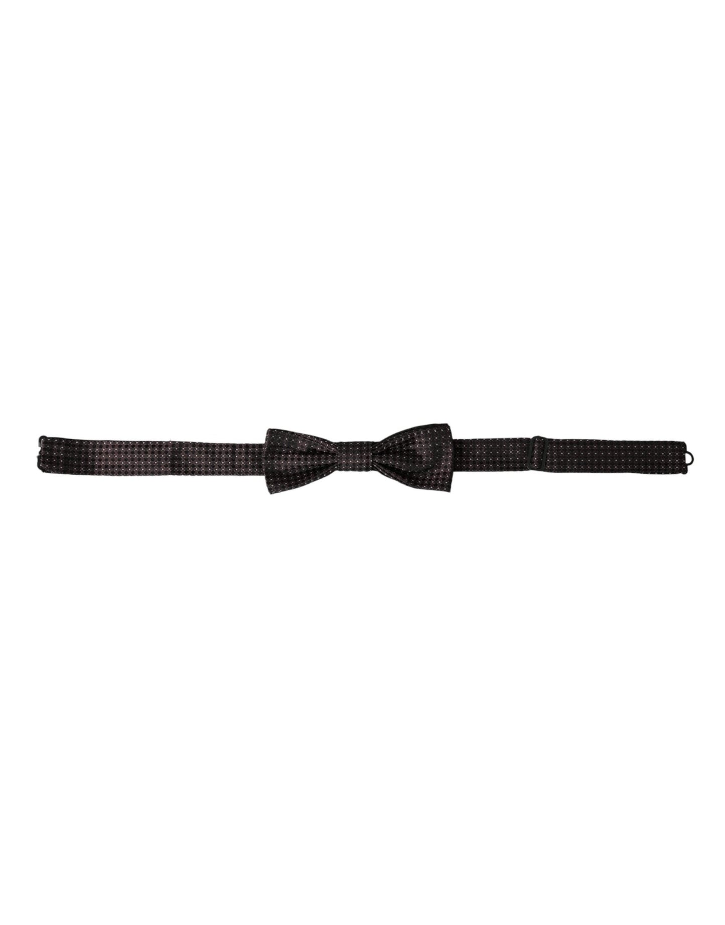 Dolce & Gabbana Brown Fantasy Silk Adjustable Neck Men Papillon Bow Tie – par Dolce & Gabbana | Disponible sur Sandy Store ByNet