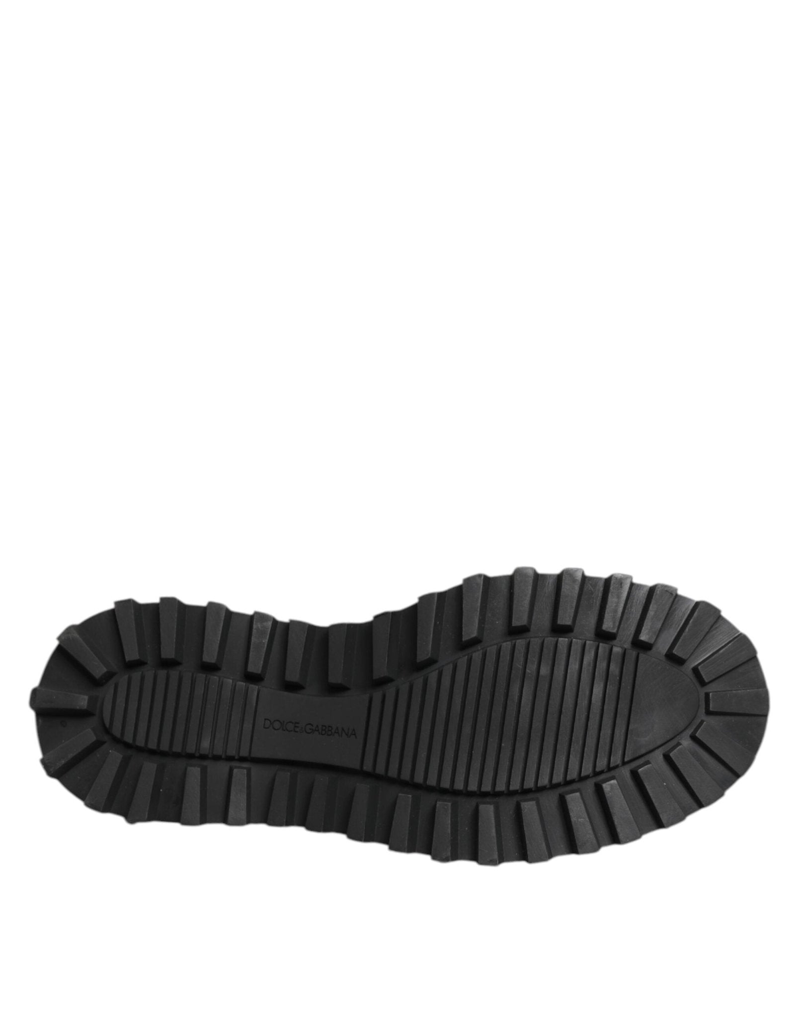 Dolce & Gabbana Brown Gray Lace Up Chunky Derby Men Shoes – EU44/US11 par Dolce & Gabbana | Disponible sur Sandy Store ByNet